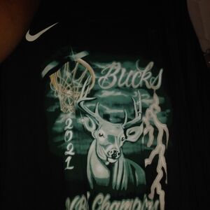 Milwaukee Bucks Championship 3X        T Shirt New With Tags